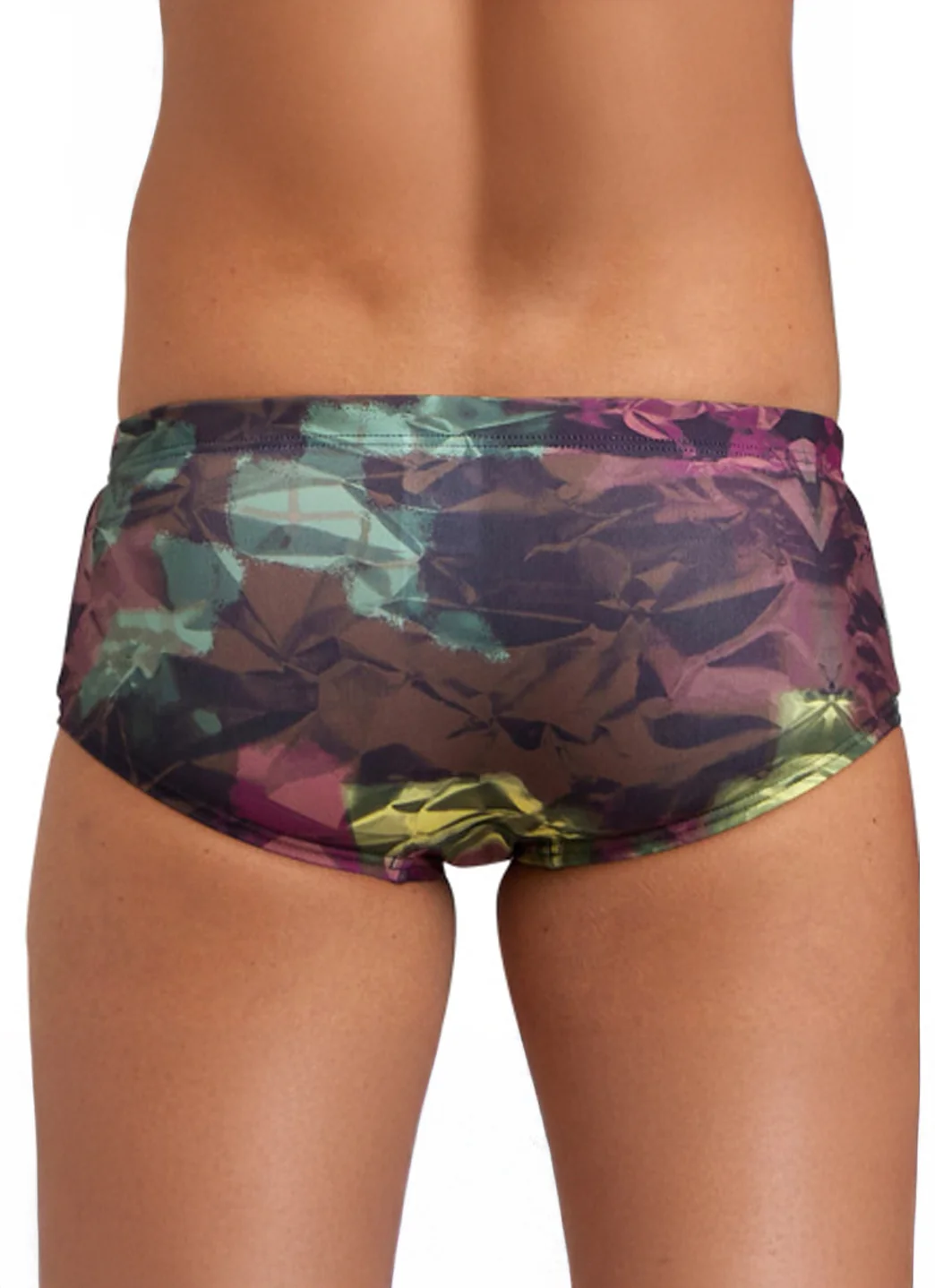 Arena Men's Hero Camo Low Waist Square Leg Swimsuit - Image 4