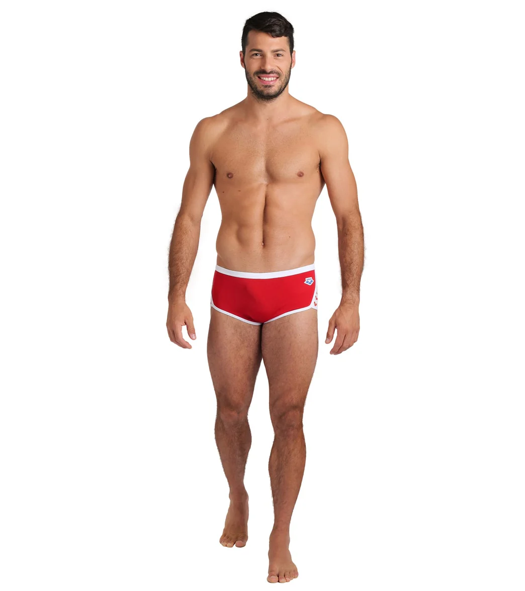 Arena Men's Icons Solid Low Waist Square Leg Swimsuit - Image 57