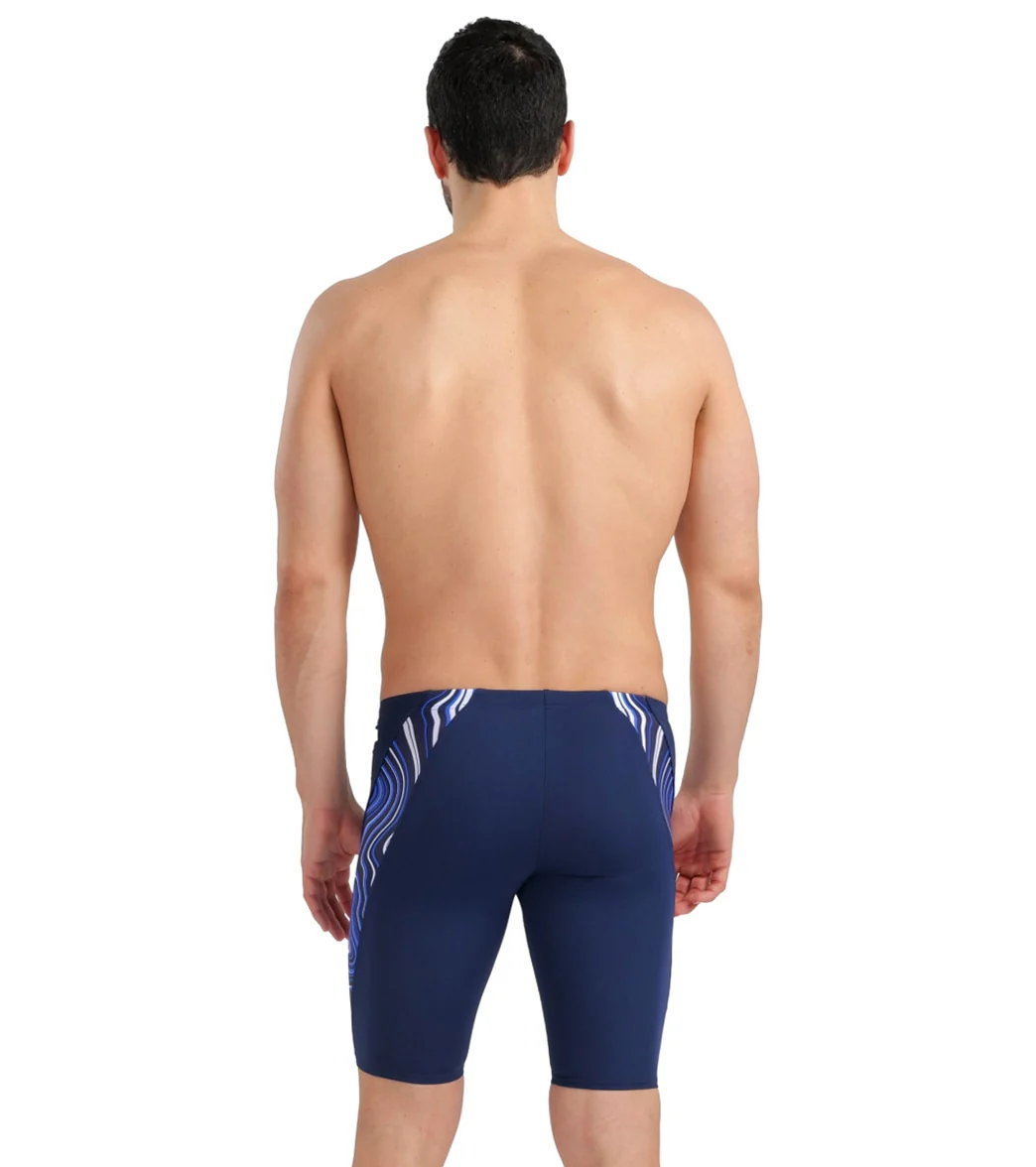 Arena Men's Marbled Jammer Swimsuit - Image 18