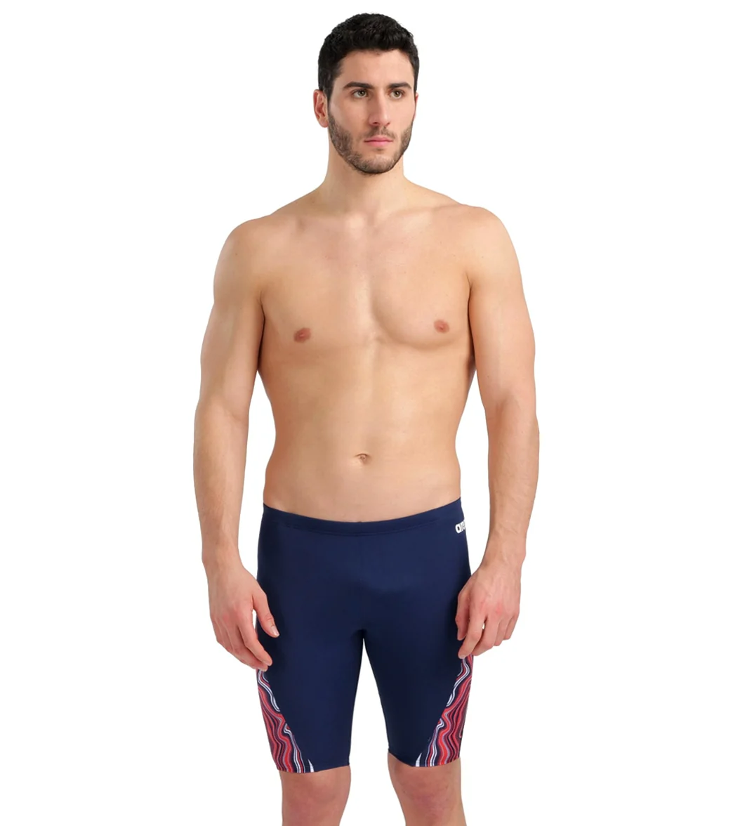 Arena Men's Marbled Jammer Swimsuit - Image 23