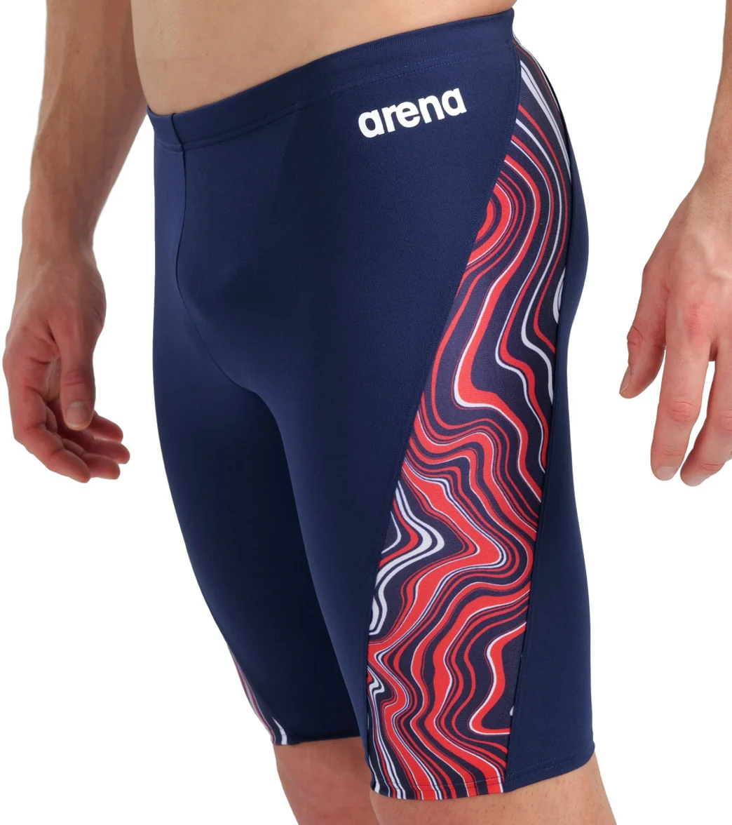 Arena Men's Marbled Jammer Swimsuit - Image 27