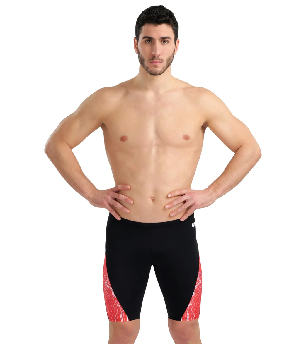 Arena Men's Marbled Jammer Swimsuit - Image 9