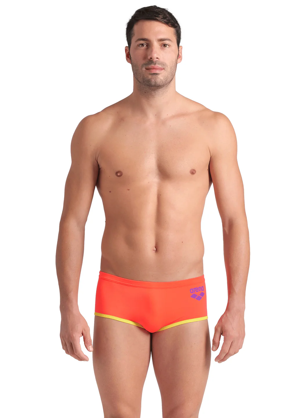 Arena Men's One Big Logo Square Leg Swimsuit - Image 30