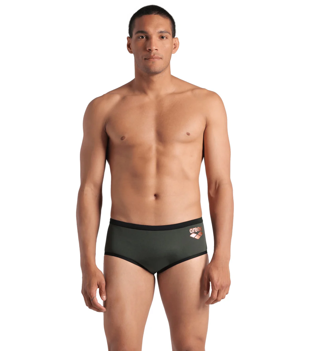 Arena Men's One Big Logo Square Leg Swimsuit - Image 59