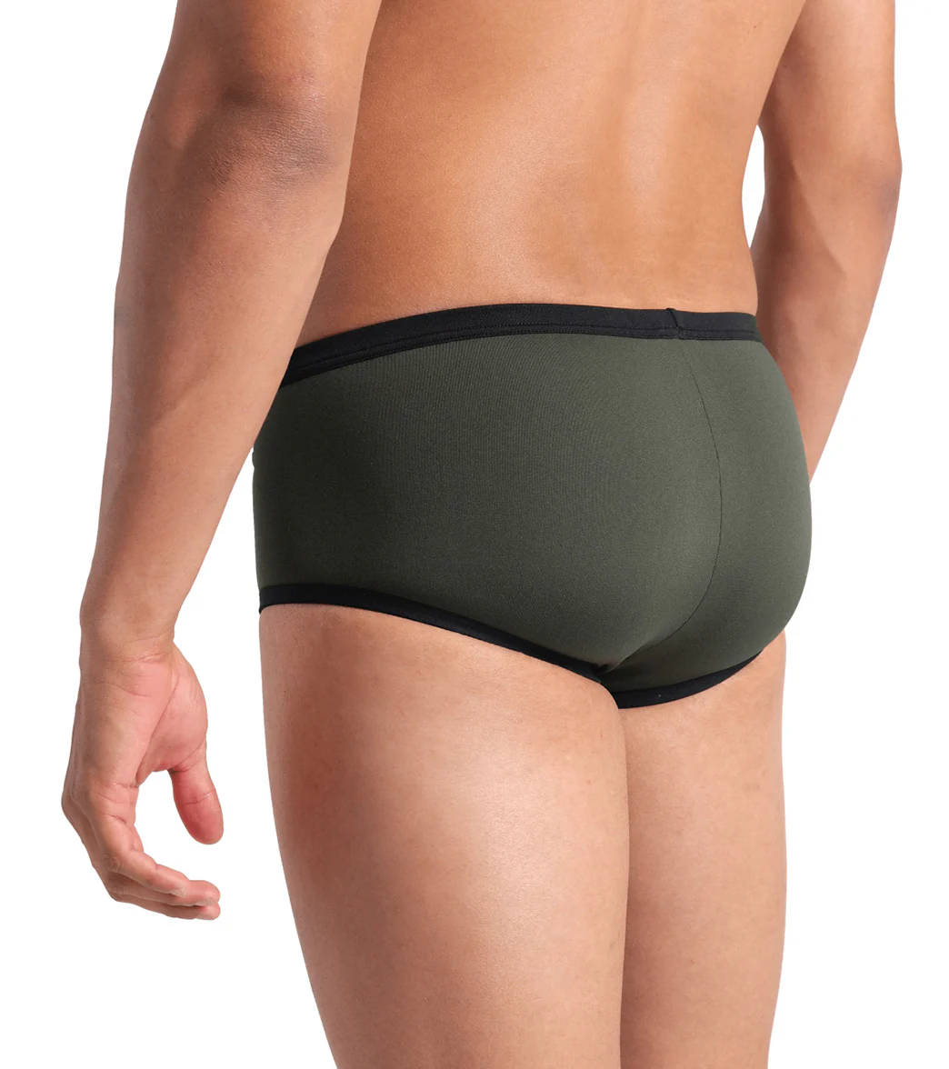 Arena Men's One Big Logo Square Leg Swimsuit - Image 63