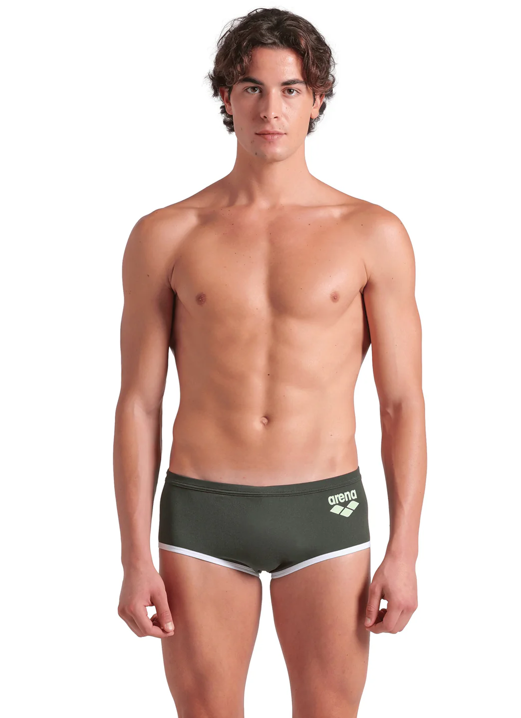 Arena Men's One Big Logo Square Leg Swimsuit - Image 85