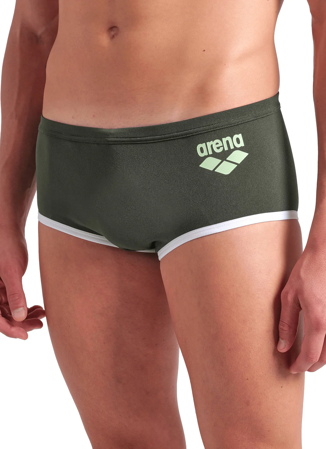 Arena Men's One Big Logo Square Leg Swimsuit - Image 89