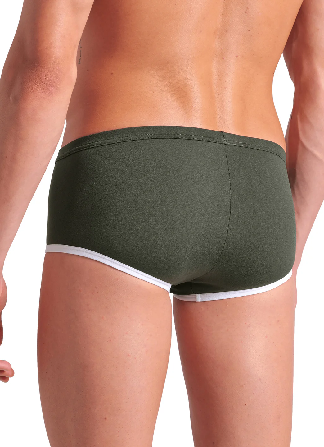 Arena Men's One Big Logo Square Leg Swimsuit - Image 90