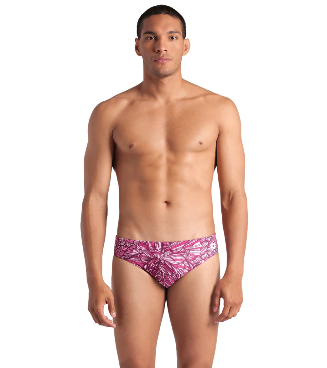 Arena Men's Pink Dahlia Brief Swimsuit - Image 8