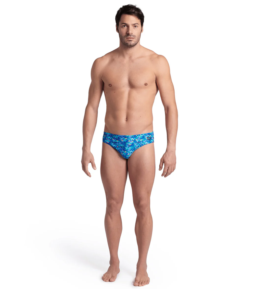 Arena Men's Pooltiles Brief Swimsuit - Image 3