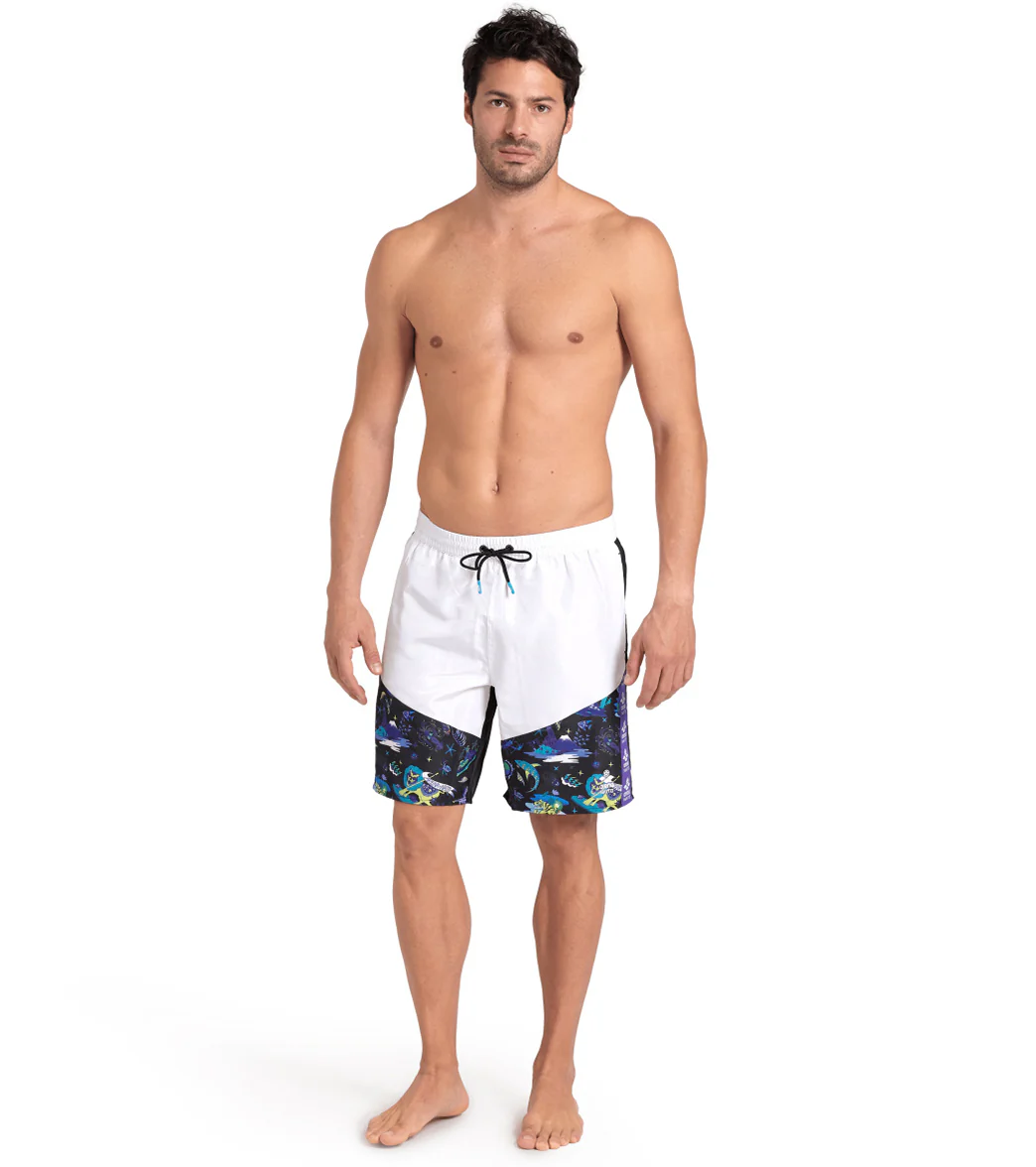 Arena Men's Pooltiles Panel Bermuda Shorts - Image 3
