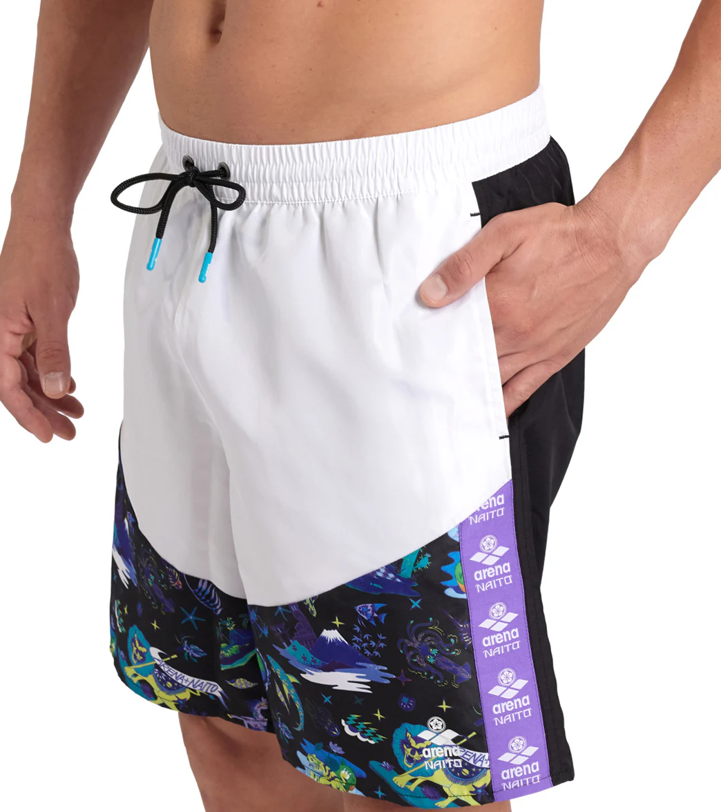 Arena Men's Pooltiles Panel Bermuda Shorts - Image 4