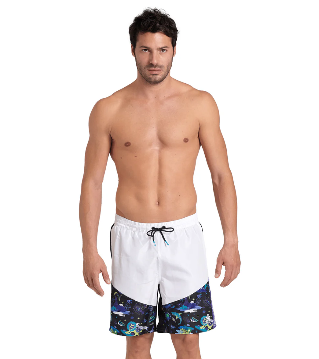Arena Men's Pooltiles Panel Bermuda Shorts - Image 7