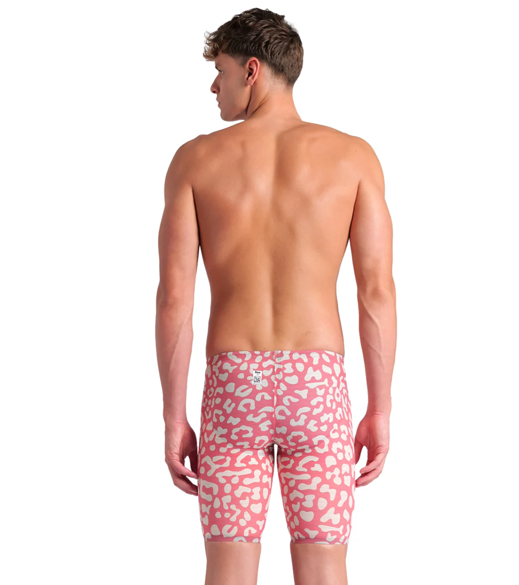 Arena Men's Powerskin Carbon Air2 SL Limited Edition Leopard Jammer Tech Suit Swimsuit - Image 2