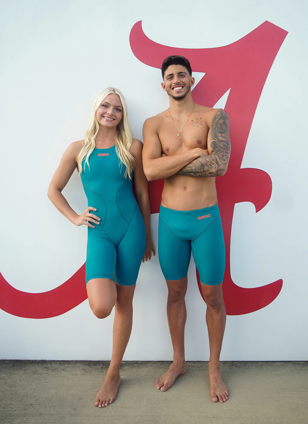 Arena Men's Powerskin Jade Aura Impulso LE Jammer Tech Suit Swimsuit - Image 13