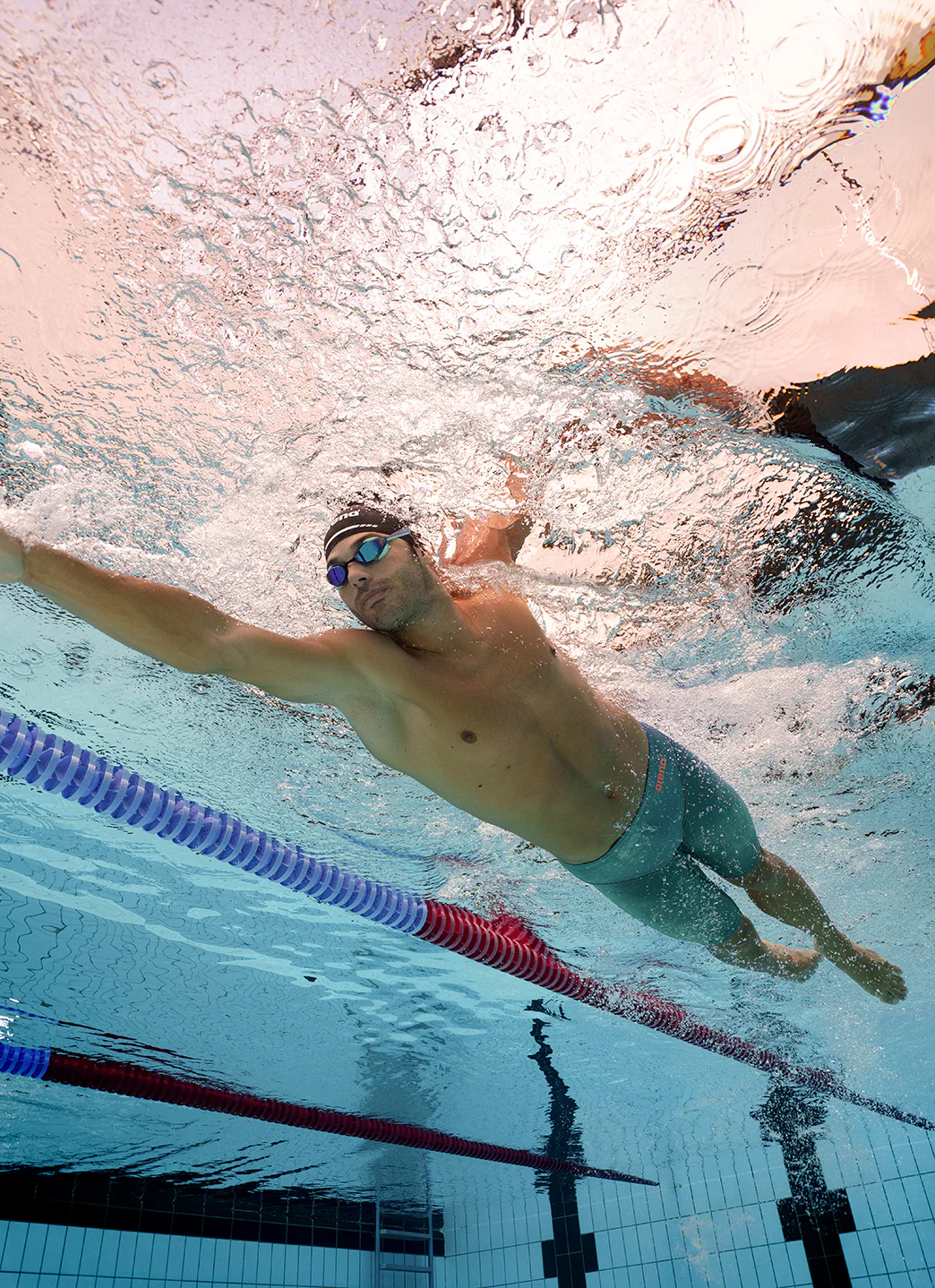 Arena Men's Powerskin Jade Aura Impulso LE Jammer Tech Suit Swimsuit - Image 8