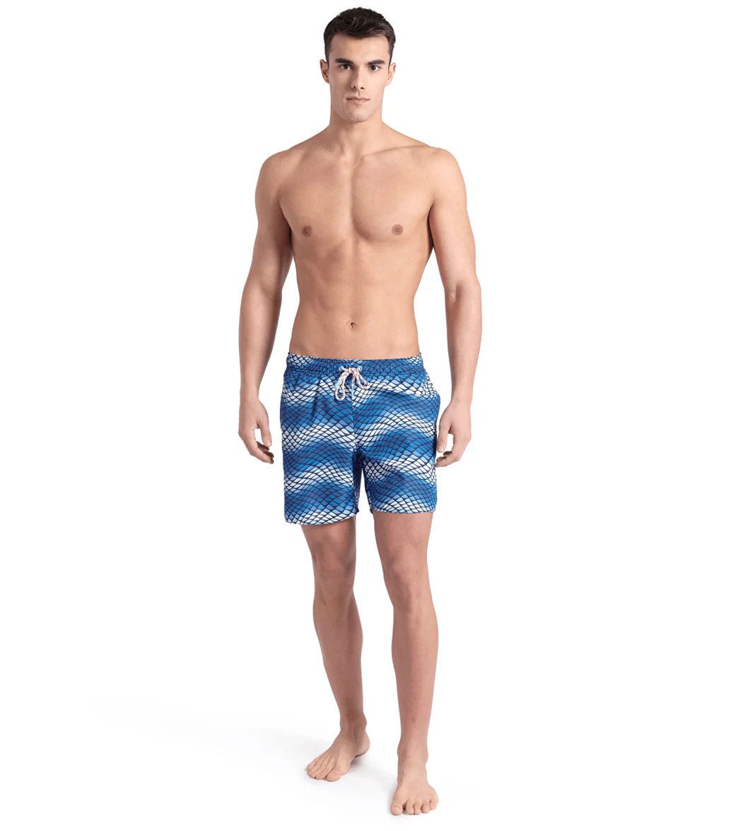 Arena Men's Printed Beach Boxer Swim Trunks - Image 3