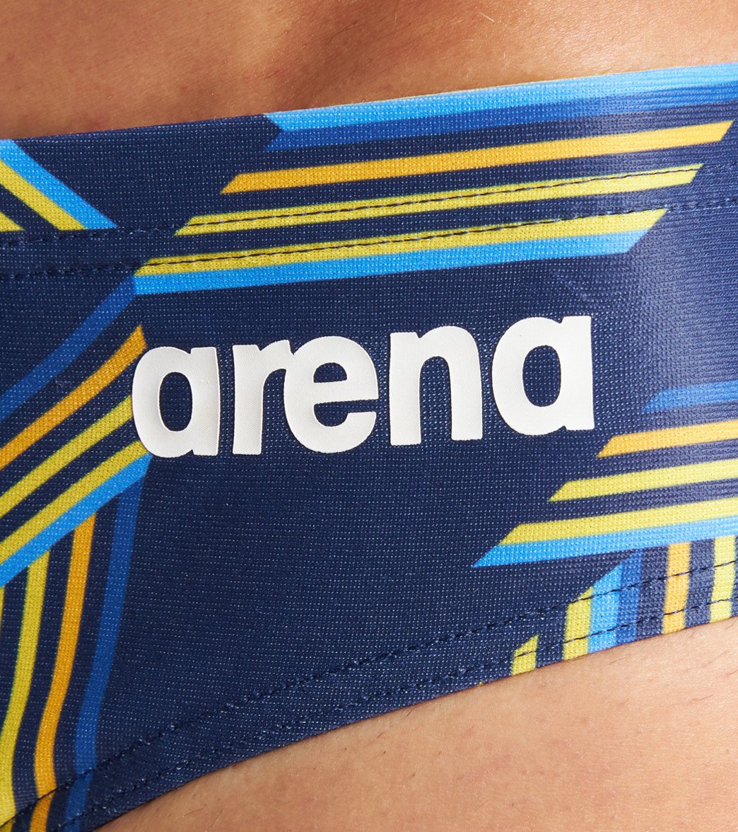 Arena Men's Puzzled Brief Swimsuit - Image 11