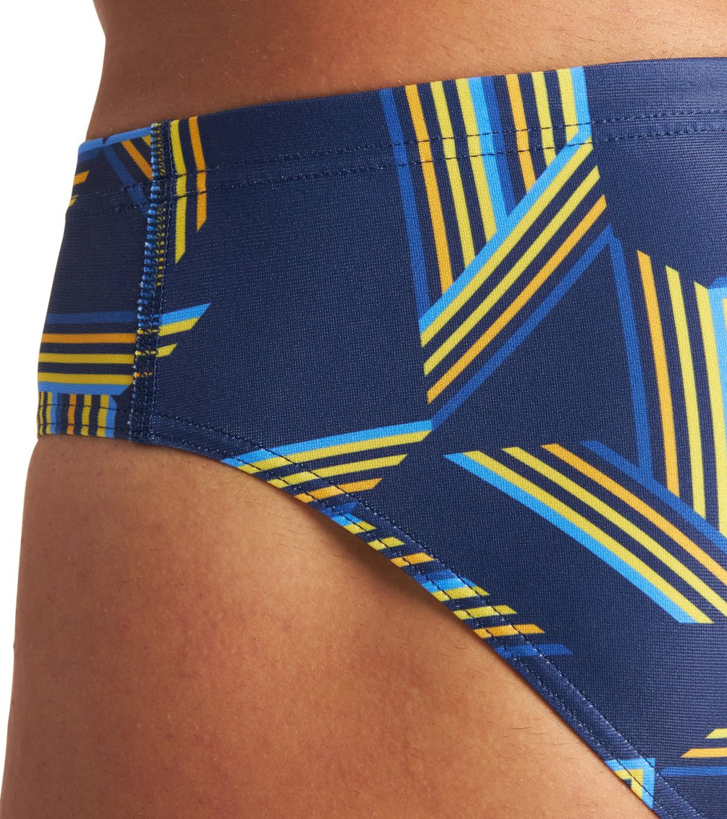 Arena Men's Puzzled Brief Swimsuit - Image 12