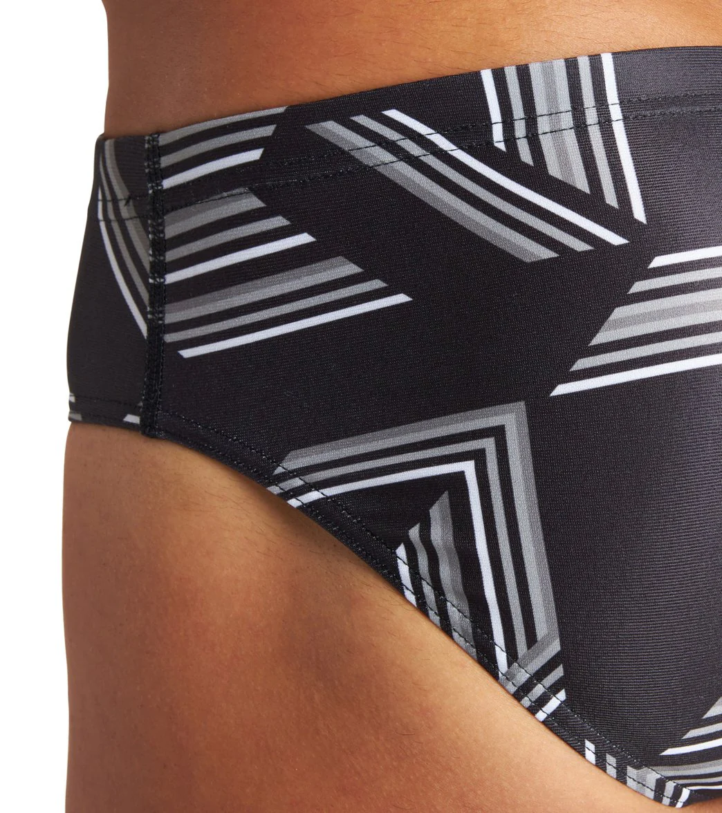 Arena Men's Puzzled Brief Swimsuit - Image 18