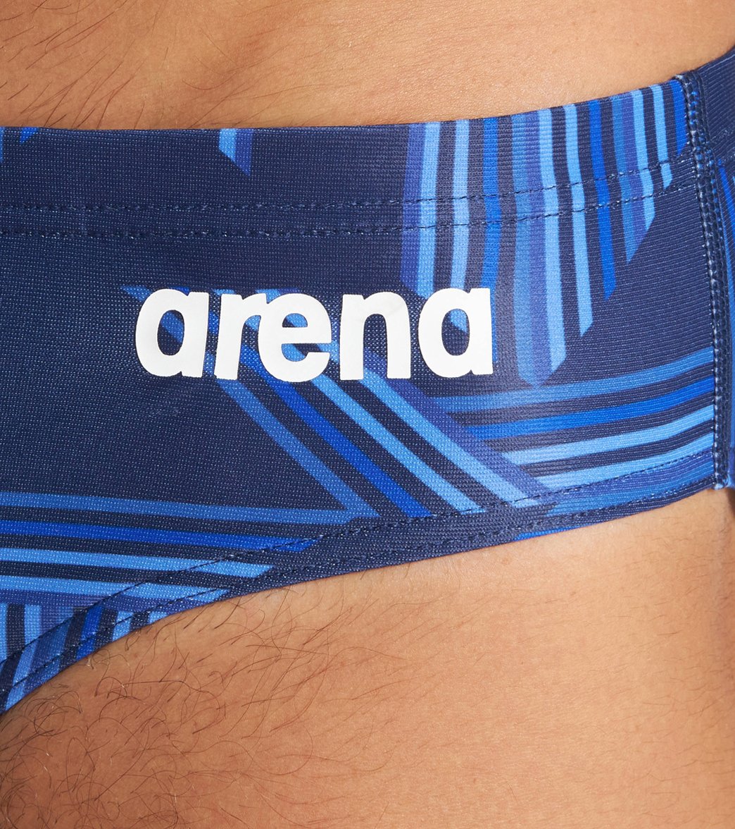 Arena Men's Puzzled Brief Swimsuit - Image 25
