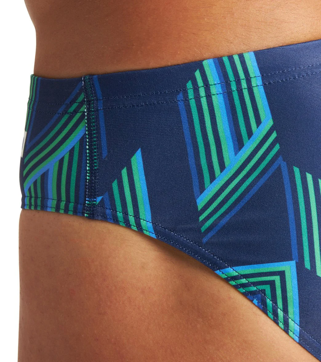 Arena Men's Puzzled Brief Swimsuit - Image 51