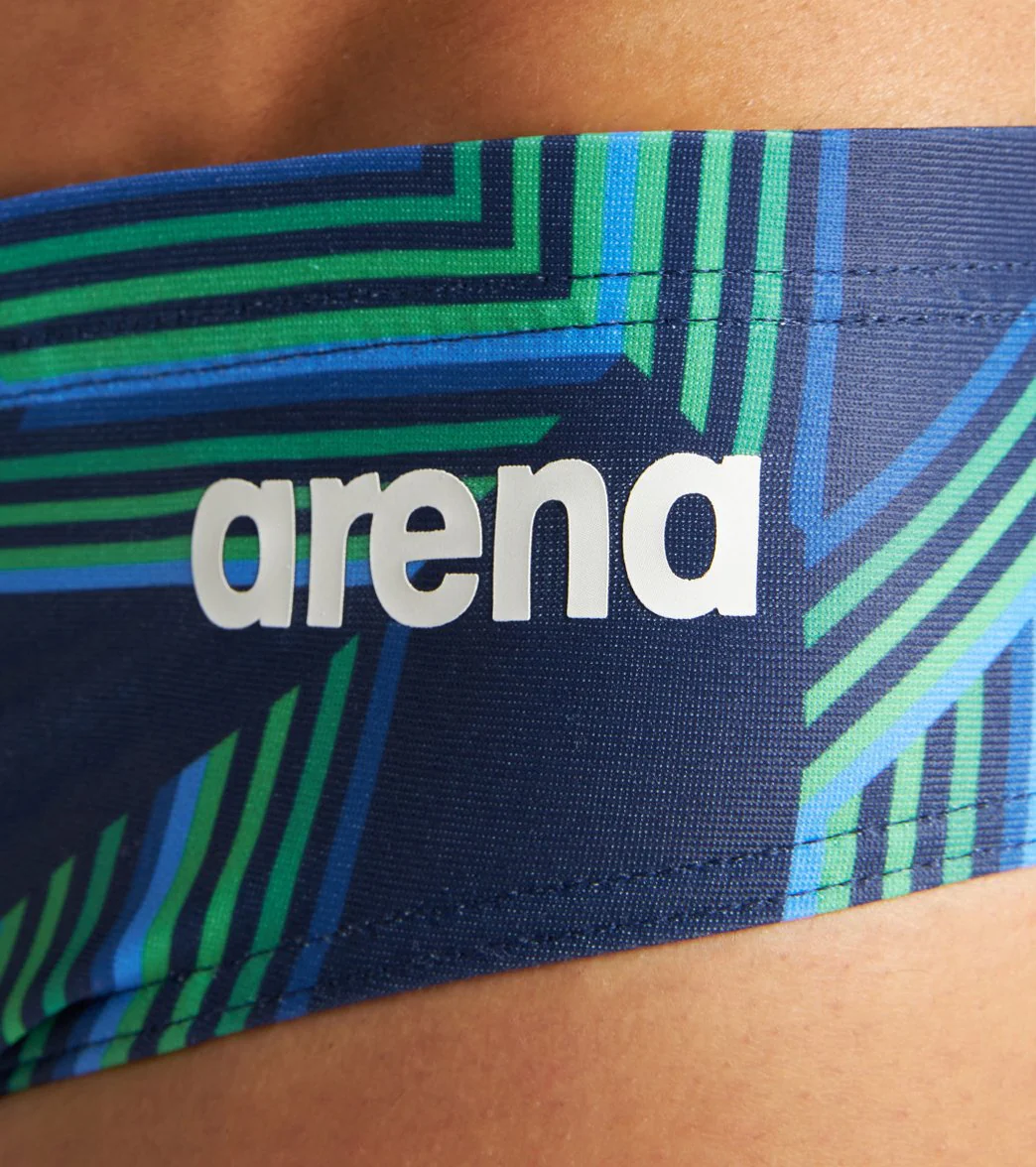 Arena Men's Puzzled Brief Swimsuit - Image 52