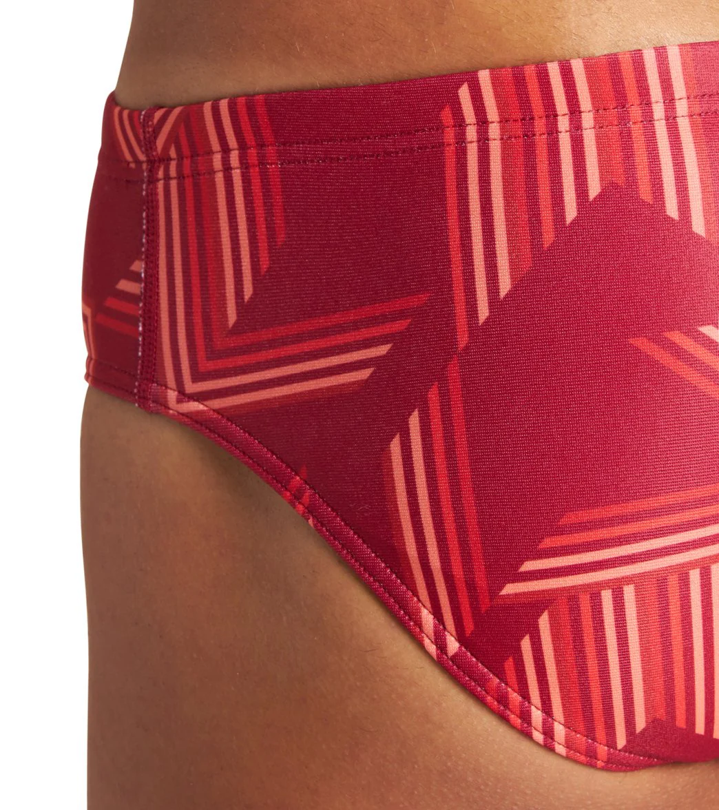 Arena Men's Puzzled Brief Swimsuit - Image 58