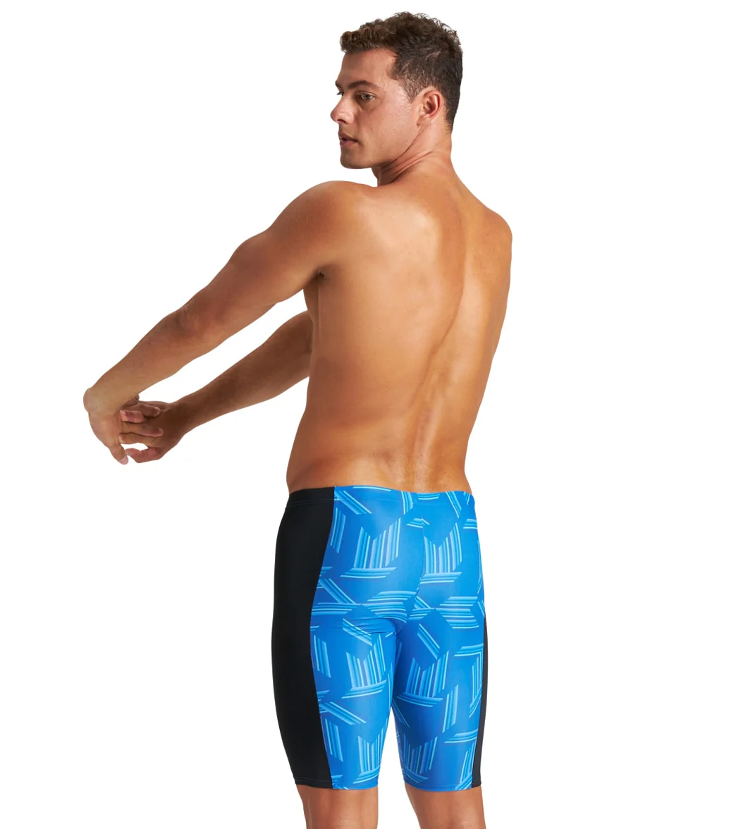 Arena Men's Puzzled Jammer Swimsuit - Image 11