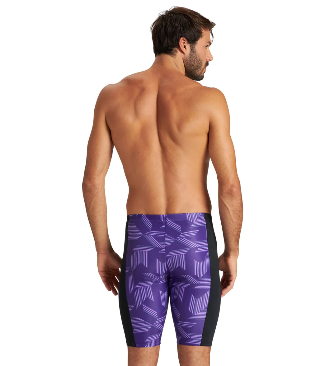 Arena Men's Puzzled Jammer Swimsuit - Image 18