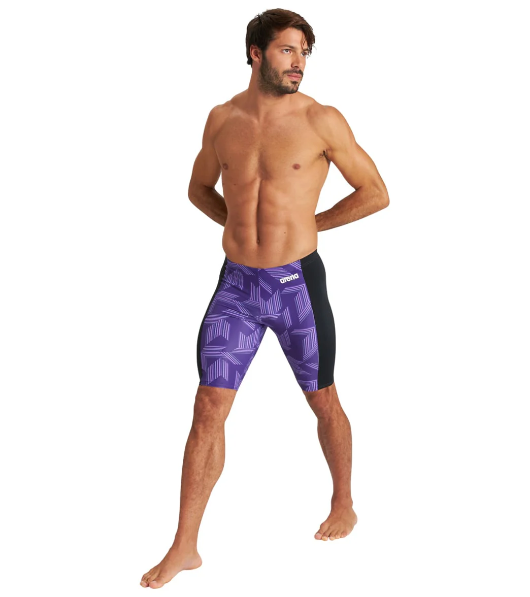 Arena Men's Puzzled Jammer Swimsuit - Image 19