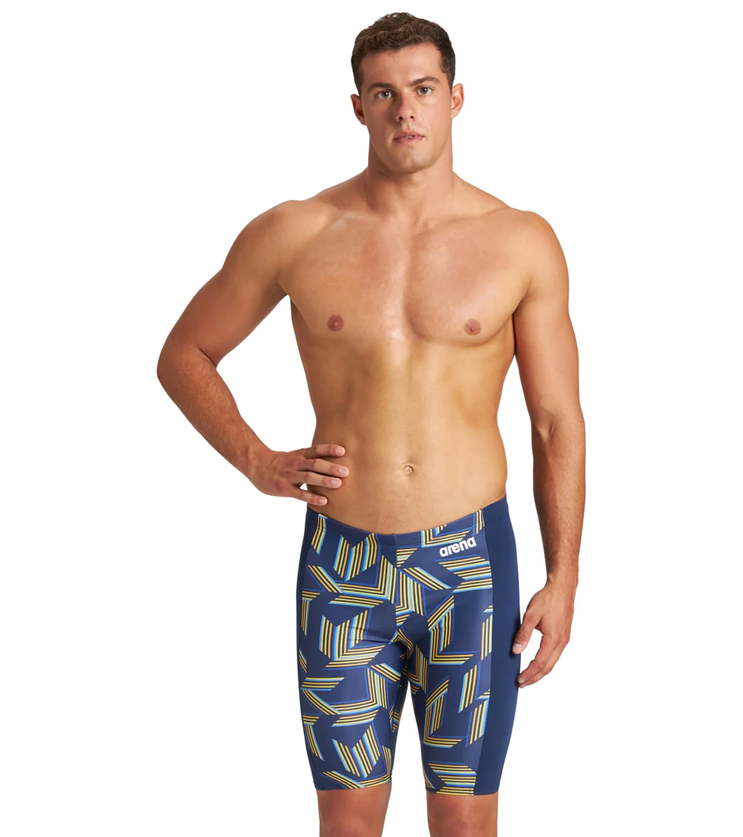 Arena Men's Puzzled Jammer Swimsuit - Image 23
