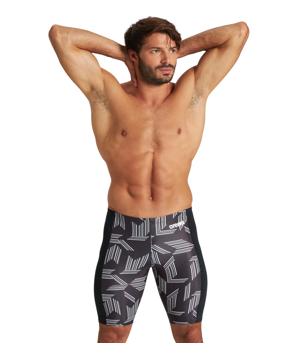 Arena Men's Puzzled Jammer Swimsuit - Image 38