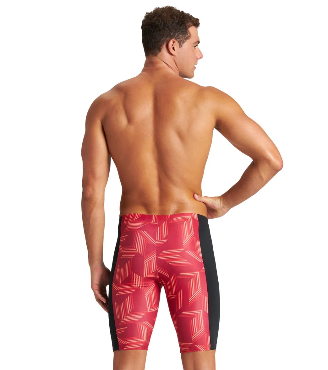 Arena Men's Puzzled Jammer Swimsuit - Image 60