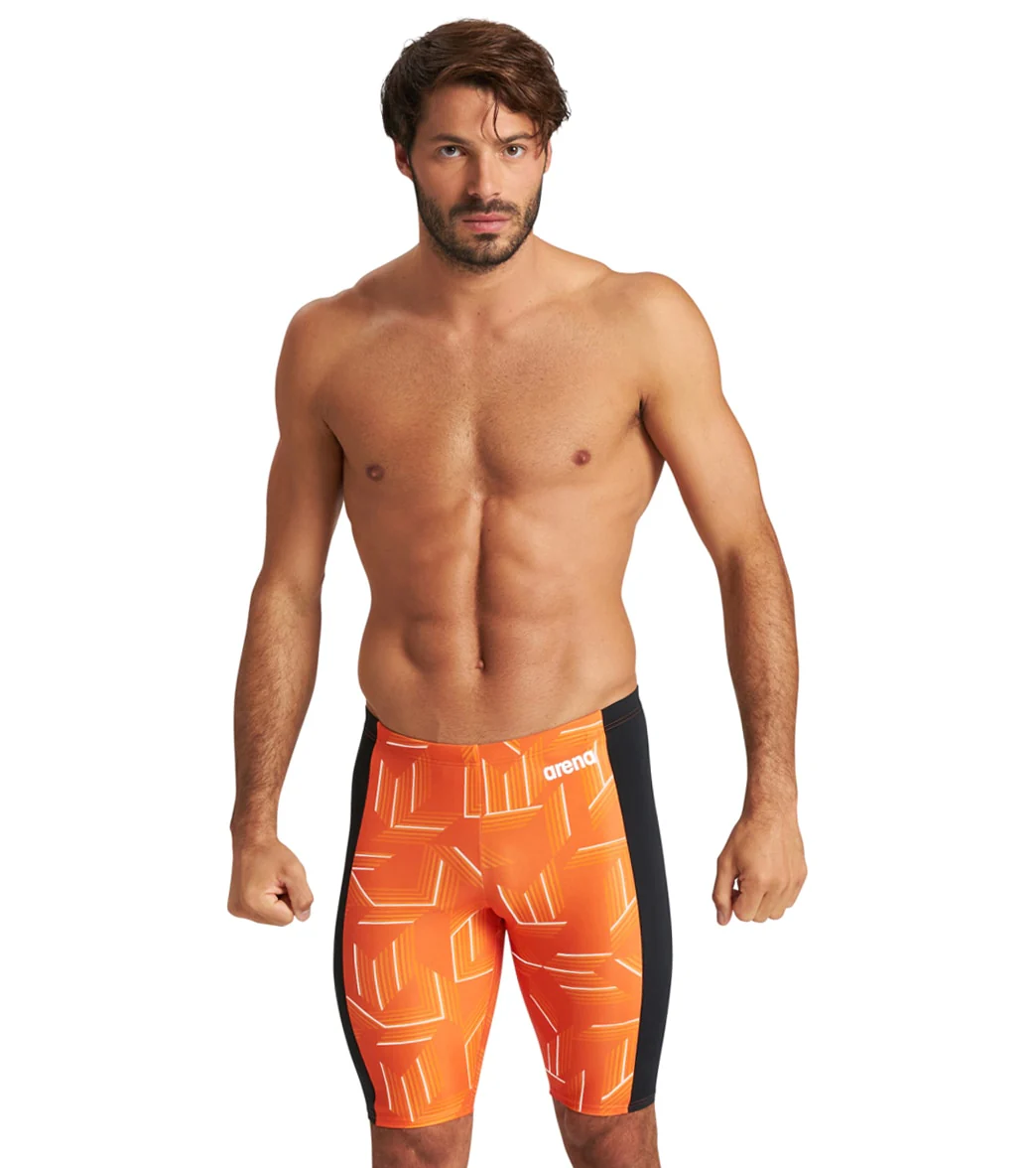 Arena Men's Puzzled Jammer Swimsuit - Image 66