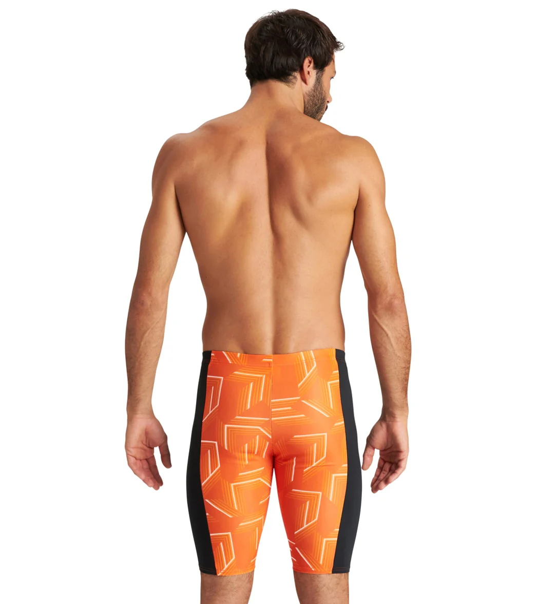 Arena Men's Puzzled Jammer Swimsuit - Image 67