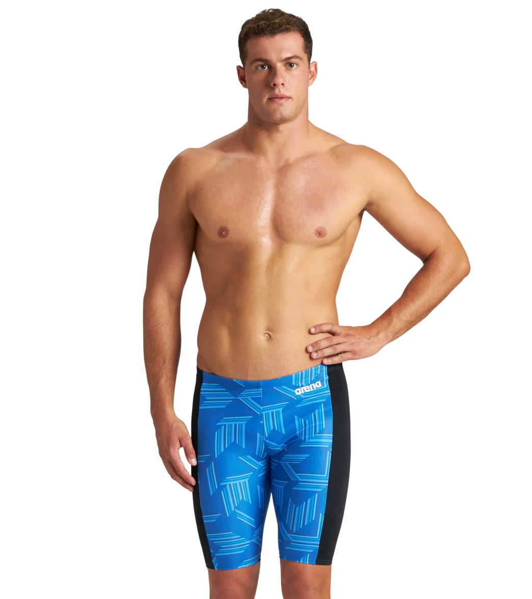 Arena Men's Puzzled Jammer Swimsuit - Image 9