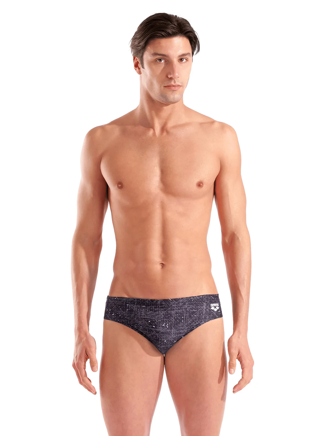 Arena Men's Ribbed Brief Swimsuit - Image 9