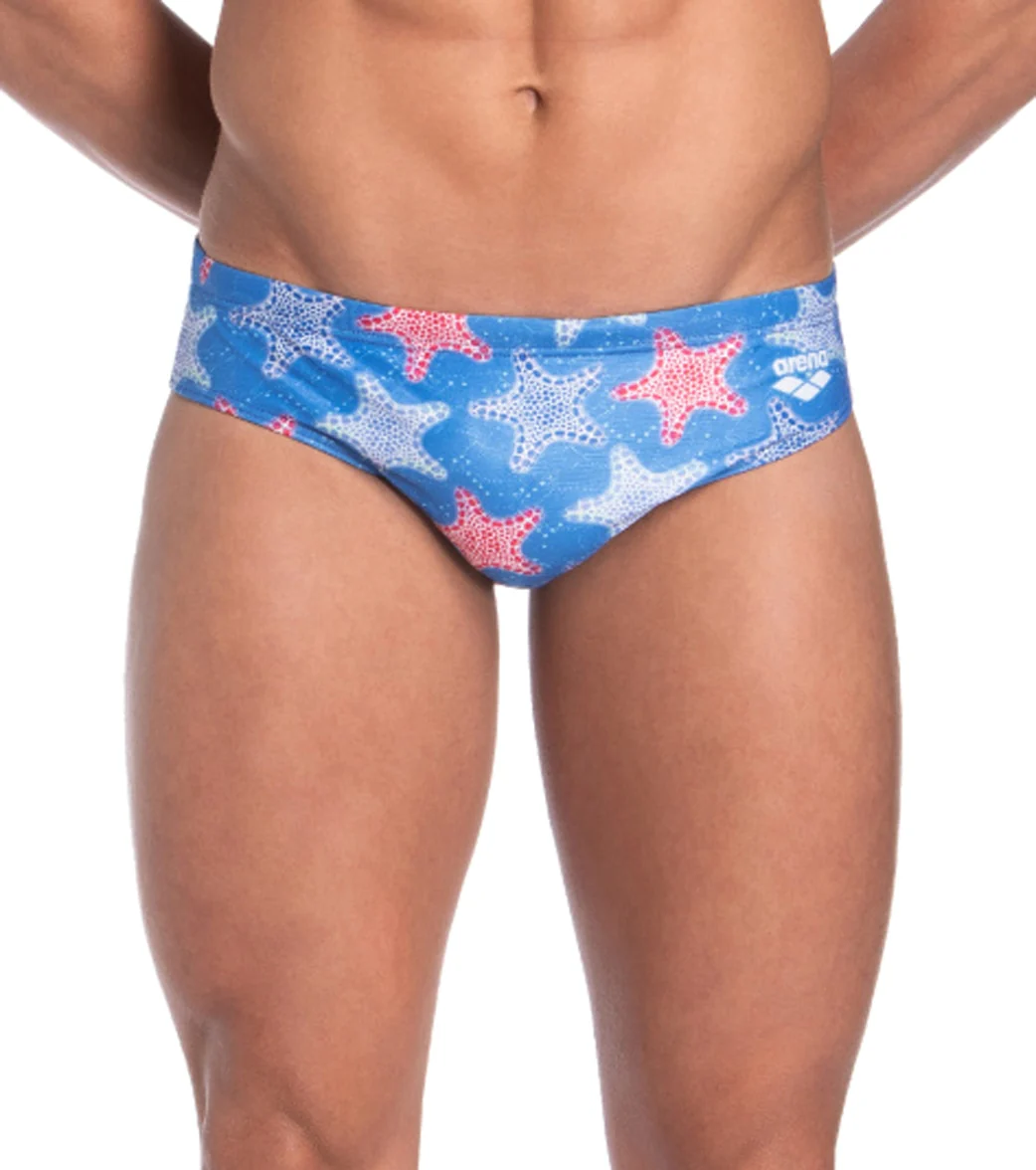 Arena Men's Sea Stars Brief Swimsuit - Image 8