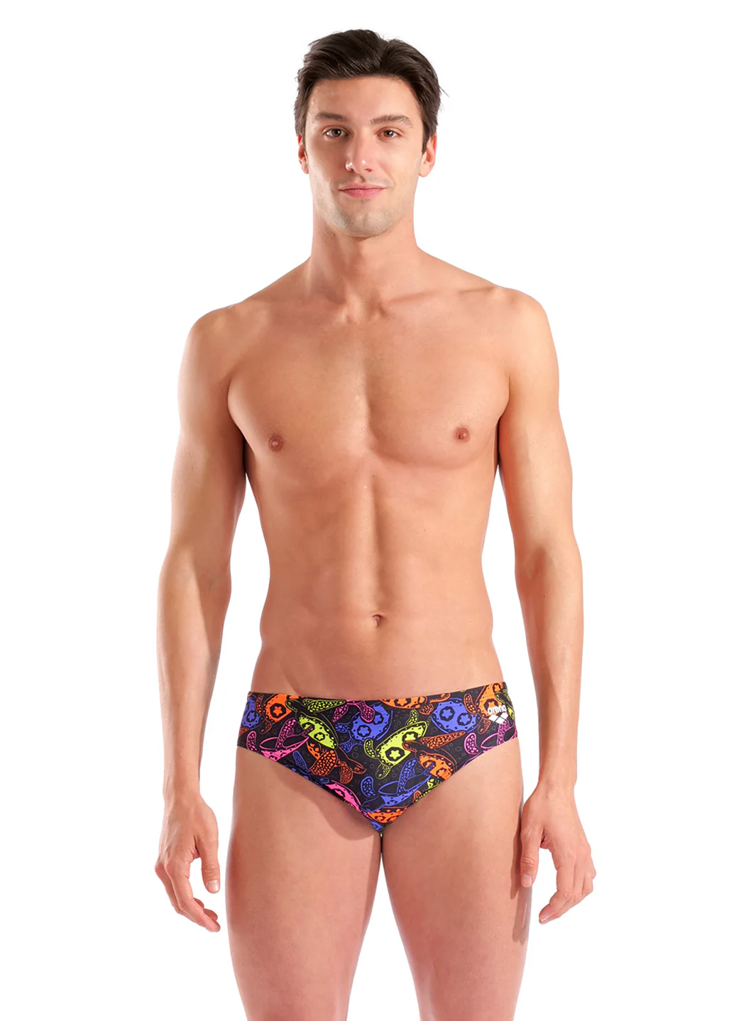 Arena Men's Sea Turtles Brief Swimsuit - Image 2