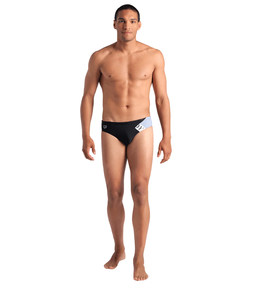 Arena Men's Stripe Brief Swimsuit - Image 11