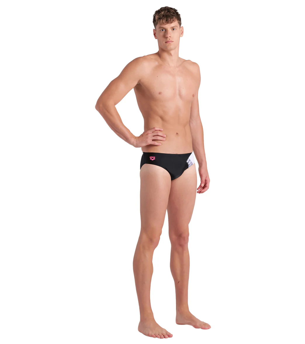 Arena Men's Stripe Brief Swimsuit - Image 18