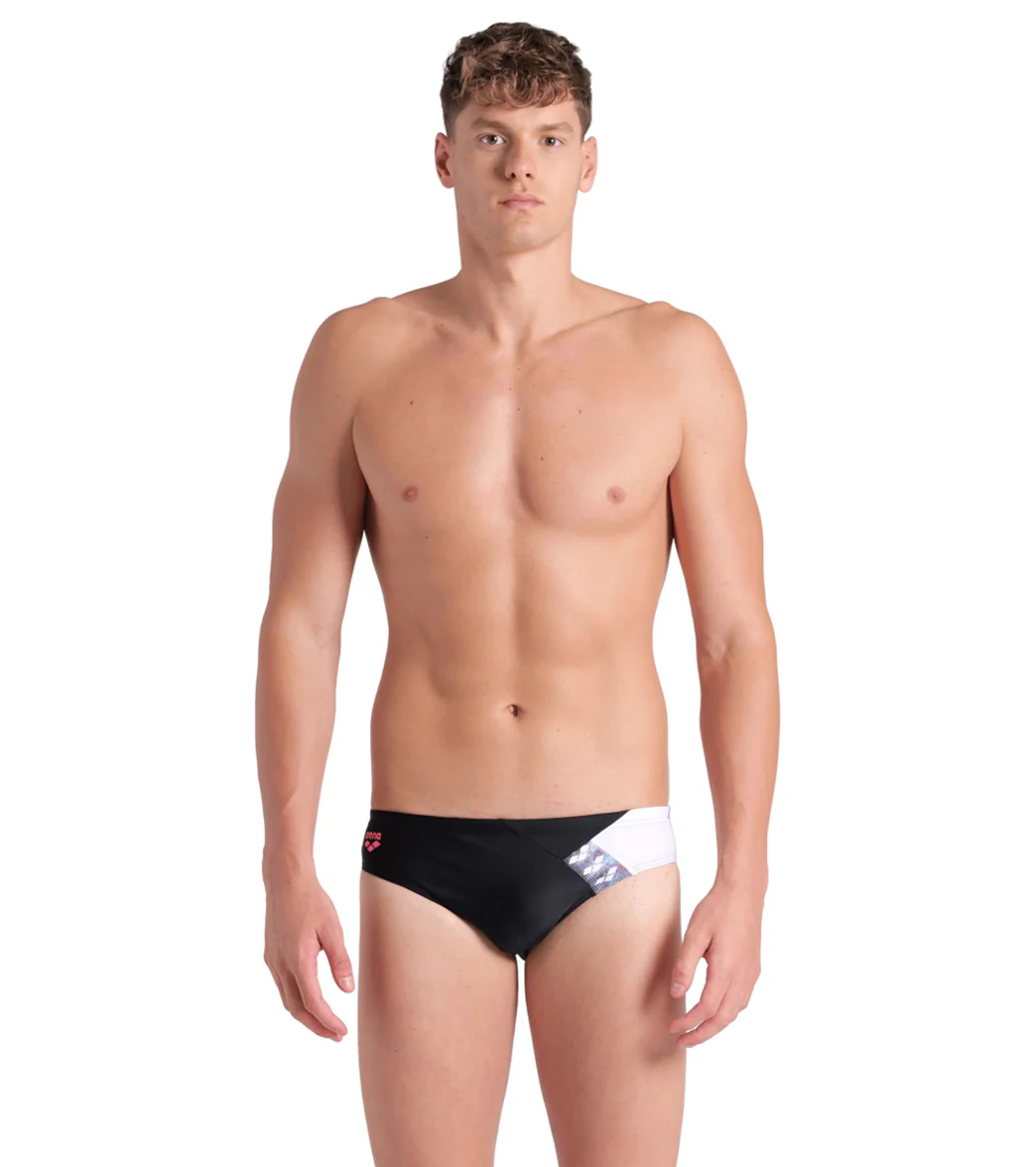 Arena Men's Stripe Brief Swimsuit - Image 22