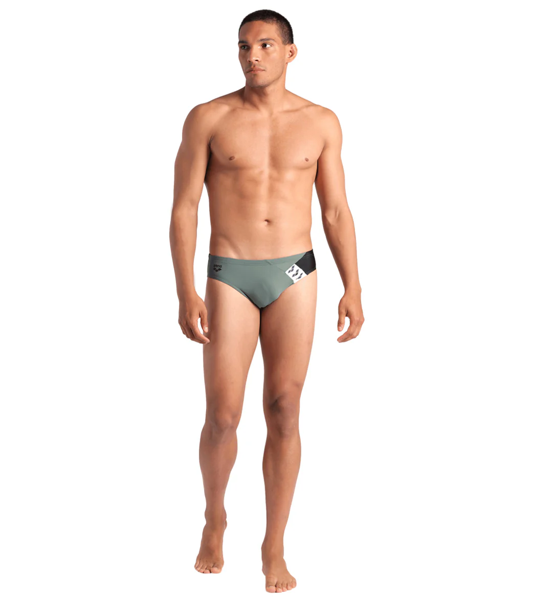 Arena Men's Stripe Brief Swimsuit - Image 3