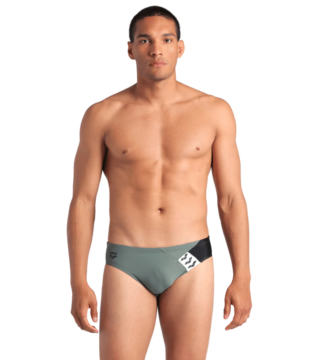 Arena Men's Stripe Brief Swimsuit - Image 8