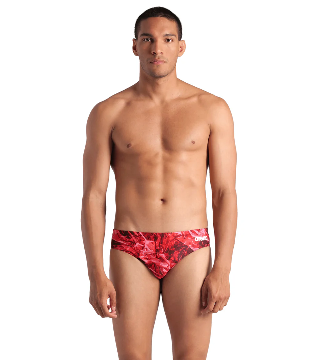 Arena Men's Team Crackle Brief Swimsuit - Image 10