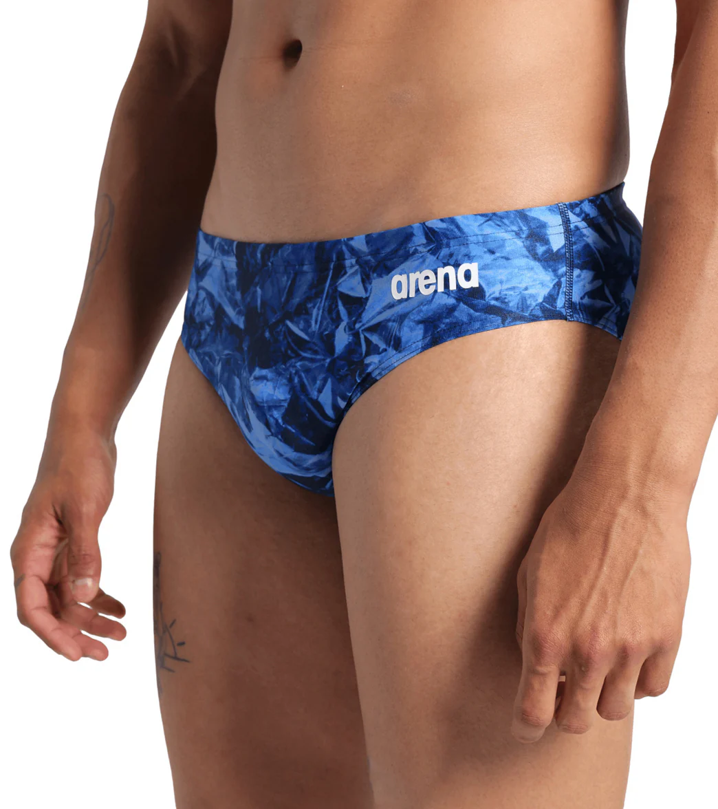Arena Men's Team Crackle Brief Swimsuit - Image 20