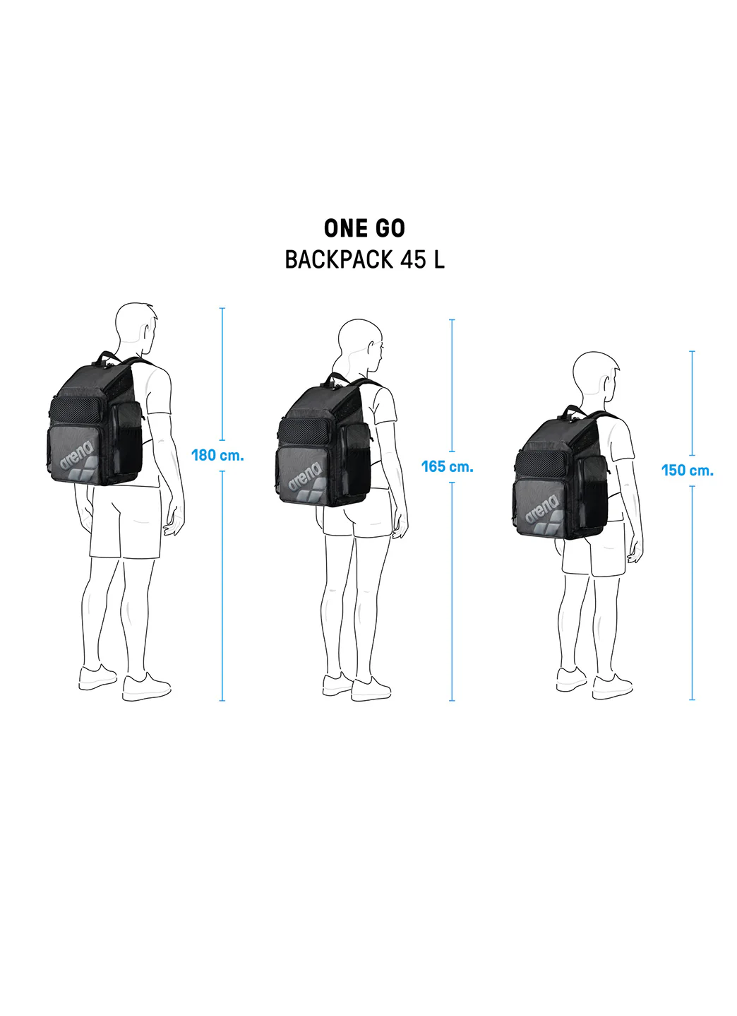 Arena One Go 45L Backpack - Image 141