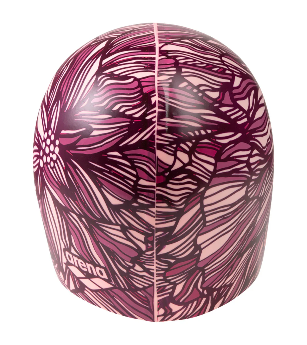 Arena Pink Dahlia Swim Cap - Image 5