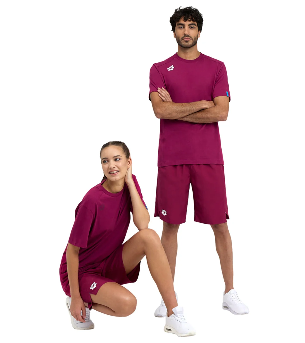Arena Unisex Team Panel Short Sleeve T-Shirt - Image 2